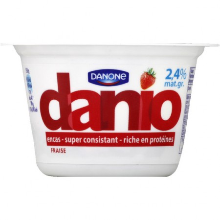 Yaourt aux fraises 0% M.G DANIO